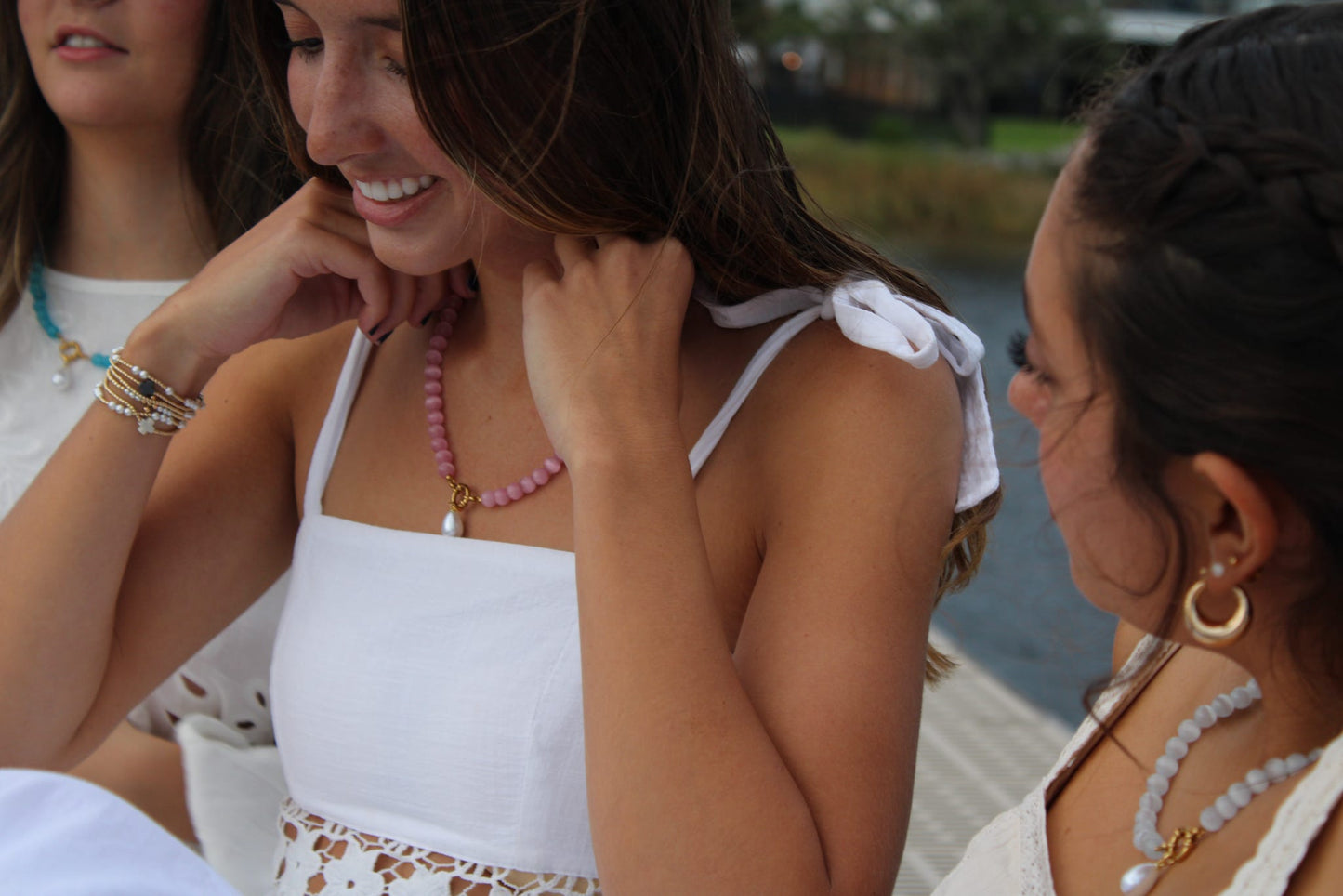 Eden Necklace- Pink