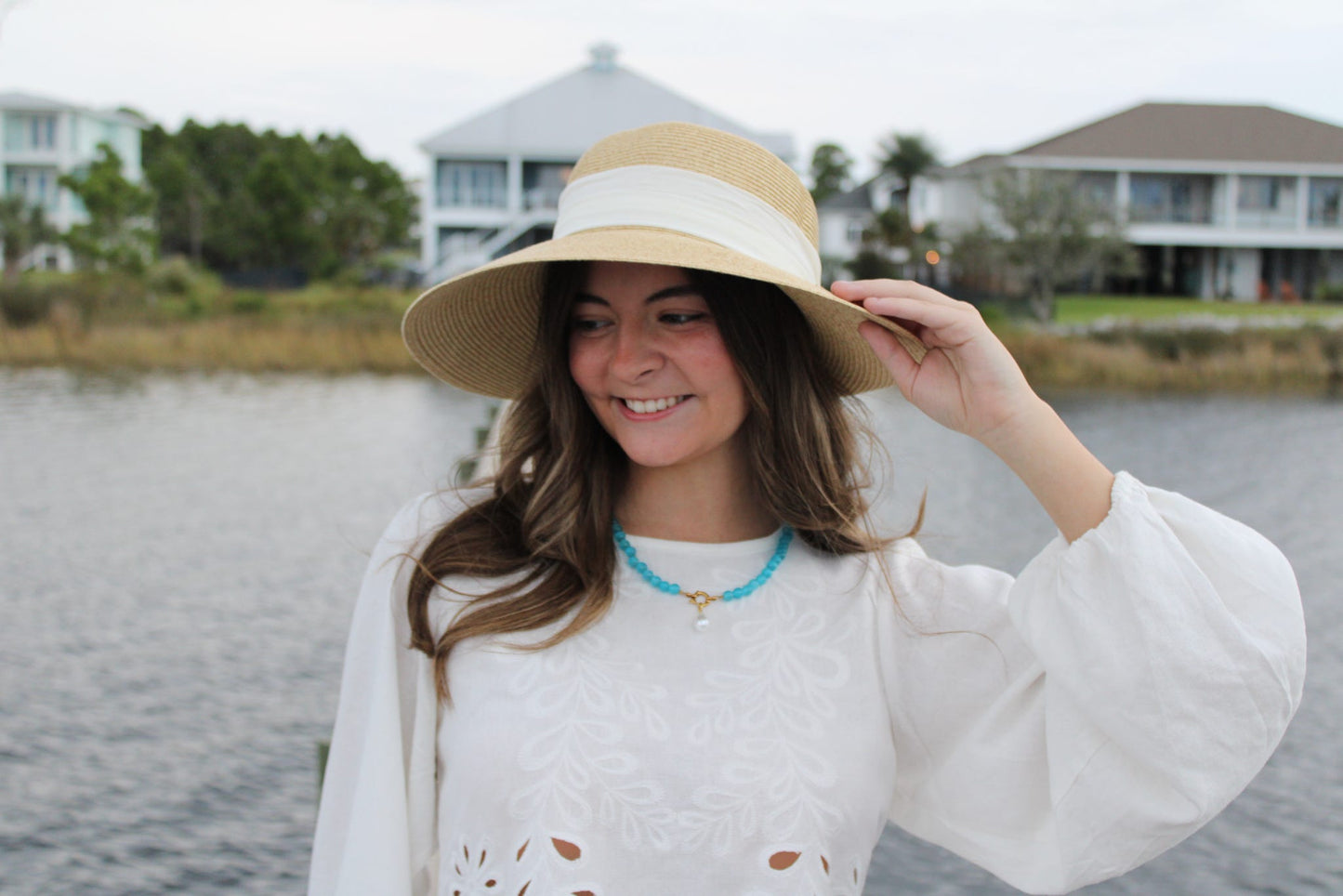 Eden Necklace- Blue