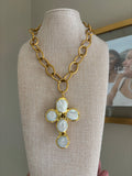 Beach Girl Pearl Cross