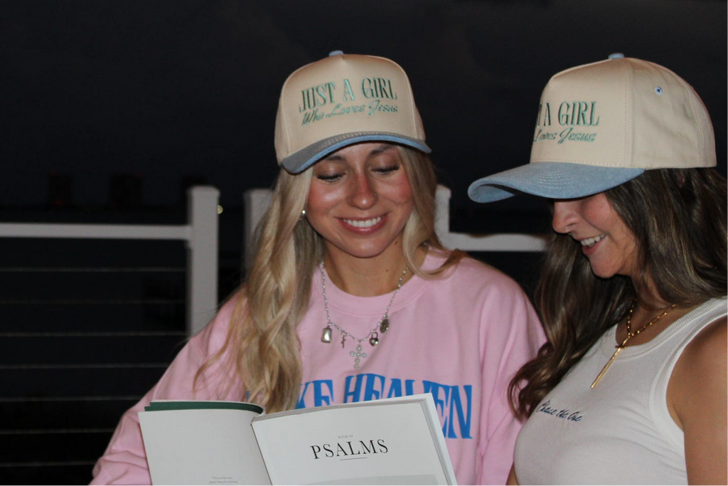 Just a Girl Who Loves Jesus Hat