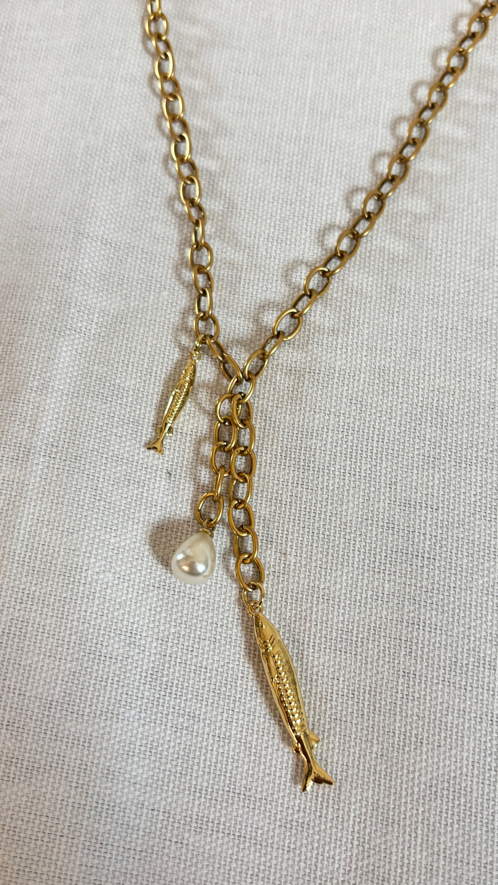 Two Fish Necklace