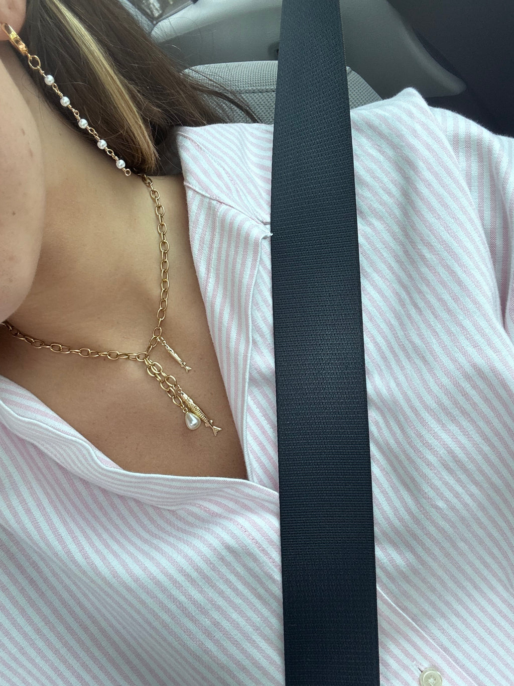 Two Fish Necklace